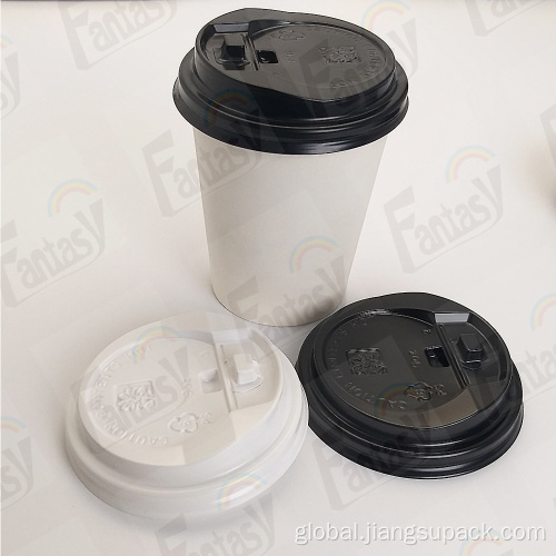 80mm/8oz Coffee Cup Lid disposable 80mm/8oz PS PP coffee cup lid Manufactory